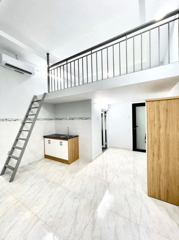 phòng trọ gác lửng đổ kiên cố